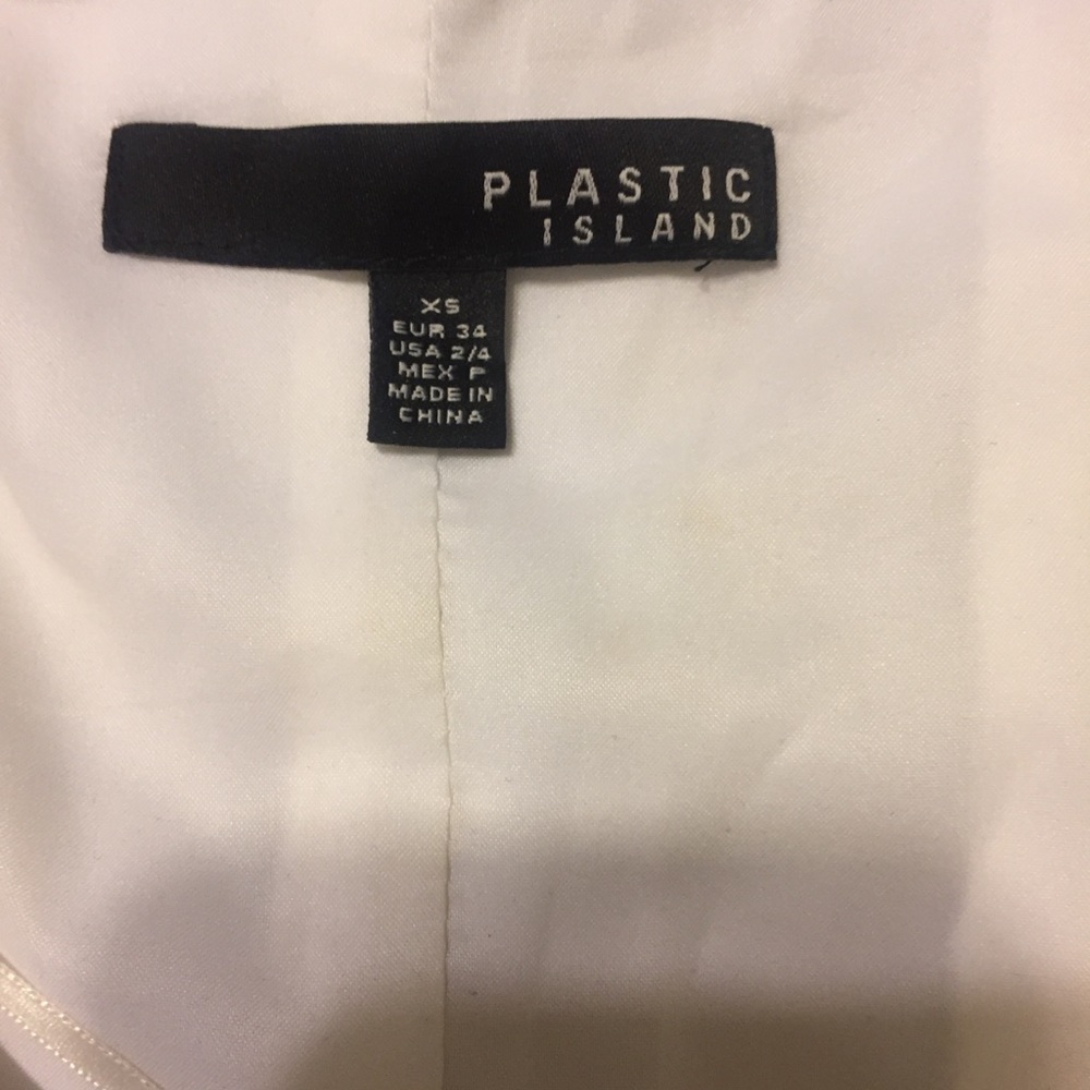 Plastic Island Sexy one shoulder dress tie dye - Picture 3 of 4